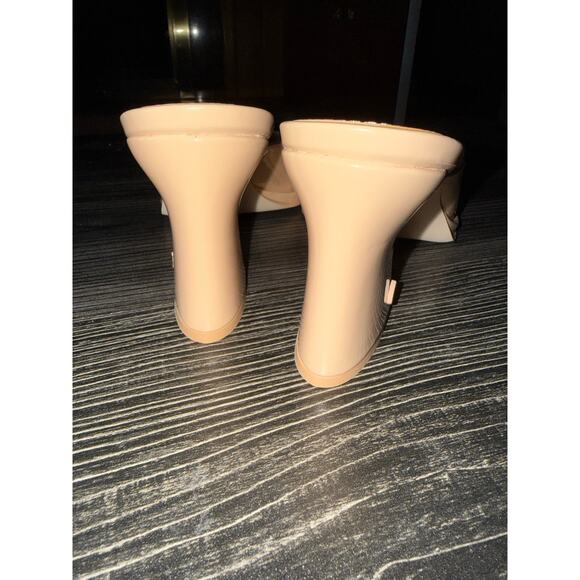 NWOT Circus NY Sam Edelman Hadie Patent Faux Leather Slide On Heels Sz. 8.5 - Picture 4 of 9